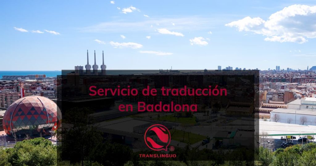 Servicio de traducción en Badalona