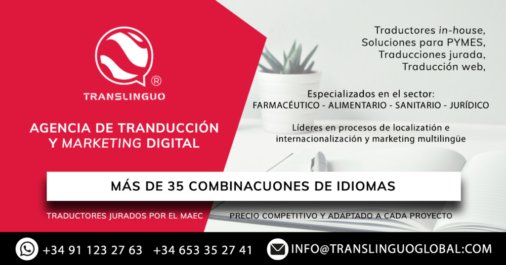 Servicios de traducción para empresa