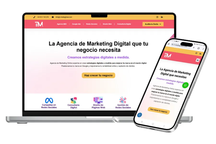 Diseño web marketing