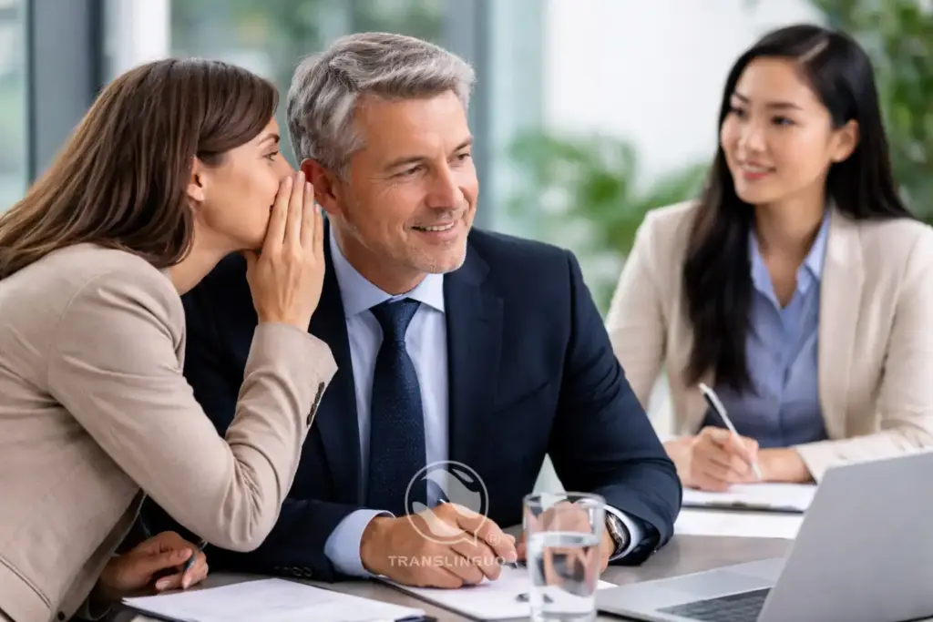 Interpretación susurrada