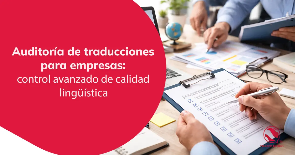 auditoría de traducciones
