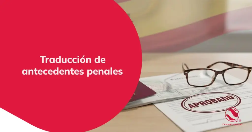 traducción de antecedentes penales