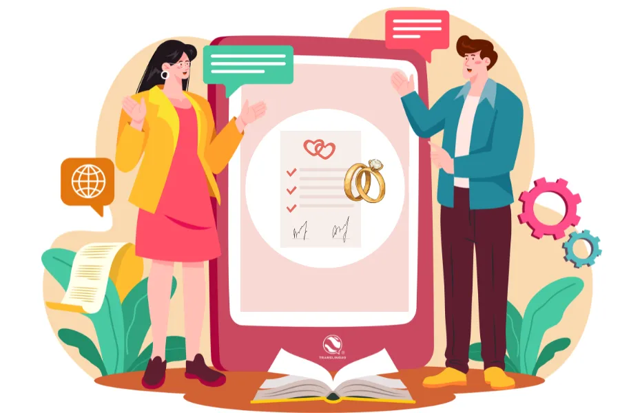 Traducción jurada certificado de matrimonio