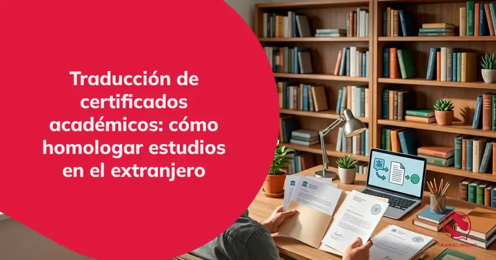 Traducción de certificados académicos