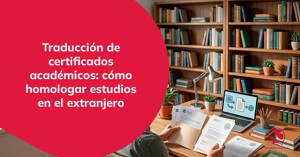 Traducción de certificados académicos