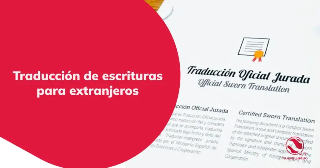 traducción de escrituras